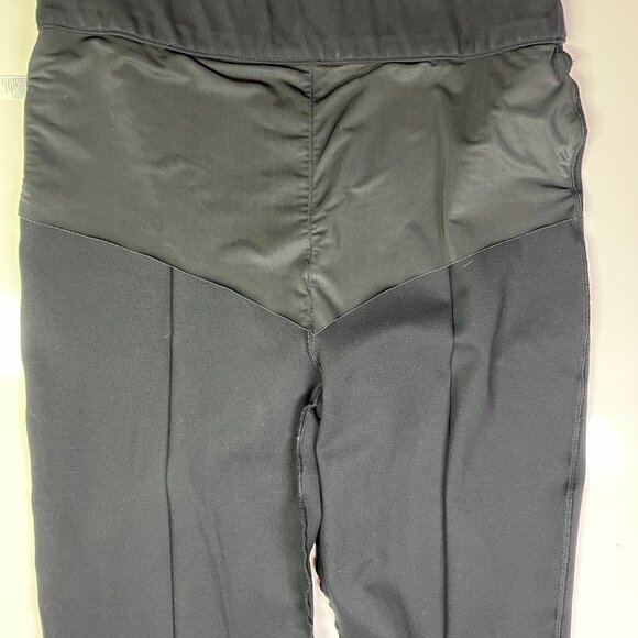 Spanx Plus Size 2X Tall Black Pull-On Ponte Flare Pants Tummy Control Seamed - Picture 5 of 8